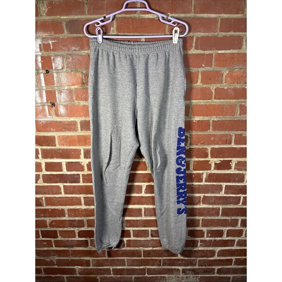 Vintage Y2k Gray Drawstring Sweatpants Ben & Jerry's Ice Cream Rare Adult Small - Picture 1 of 8